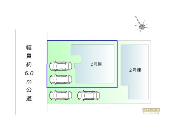 豊明市新田町1期1号棟新築戸建全2棟