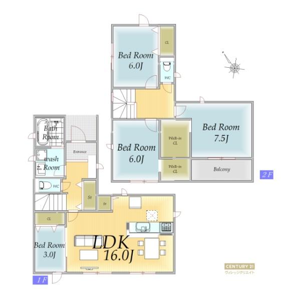 豊明市大久伝町中2号棟新築戸建全7棟