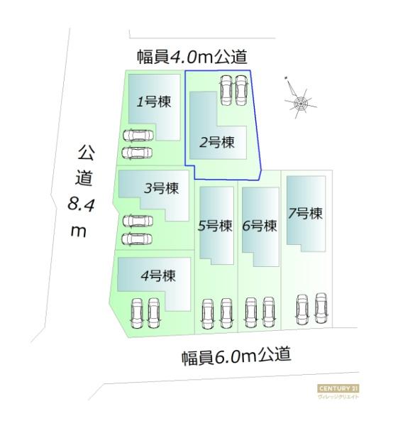 豊明市大久伝町中2号棟新築戸建全7棟