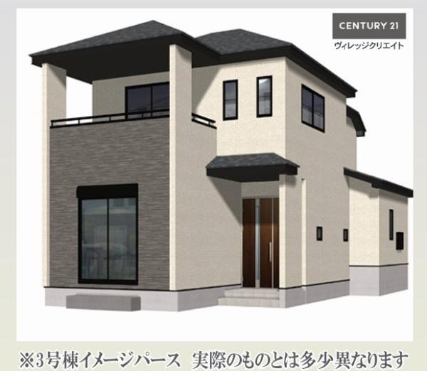 豊明市阿野町7期3号棟新築戸建全3棟