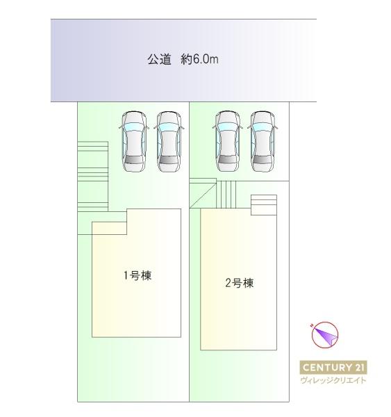 豊明市二村台第32号棟新築戸建全2棟