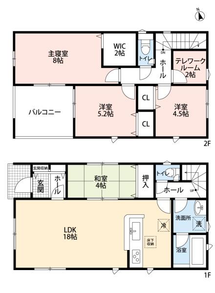 豊明市栄町第143号棟新築戸建て全5棟