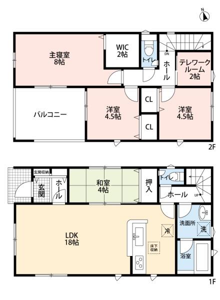 豊明市栄町第144号棟新築戸建て全5棟