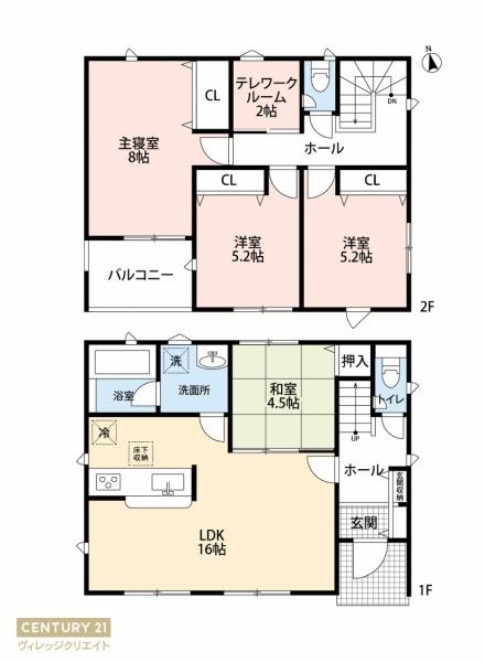 豊明市沓掛町第41号棟新築戸建全3棟