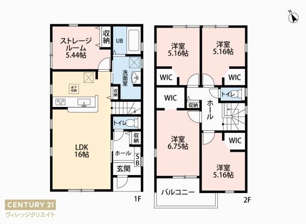 豊明市阿野町新切　1号棟新築戸建全3棟
