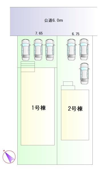 豊田市西中山町　1号棟　新築戸建　全2棟