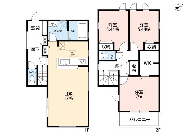 豊田市市木町　2号棟　新築戸建　全2棟