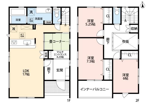 豊田市小坂町13丁目2号棟新築戸建全3棟