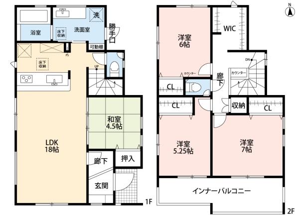 豊田市小坂町13丁目3号棟新築戸建全3棟