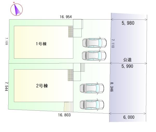 豊田市志賀町第62号棟新築戸建全2棟