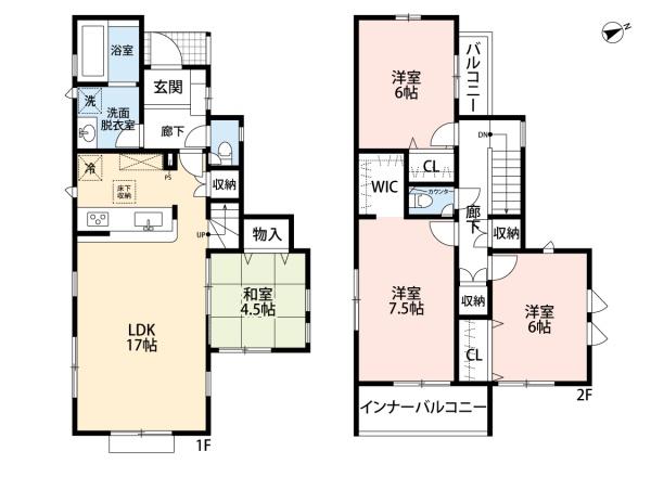 豊田市丸山町4丁目2期　3号棟新築戸建　全3棟