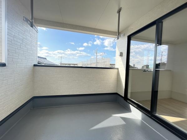 豊田市堤町第32号棟新築戸建全4棟(バルコニー)