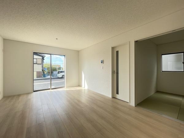 豊田市堤町第33号棟新築戸建全4棟(リビング)