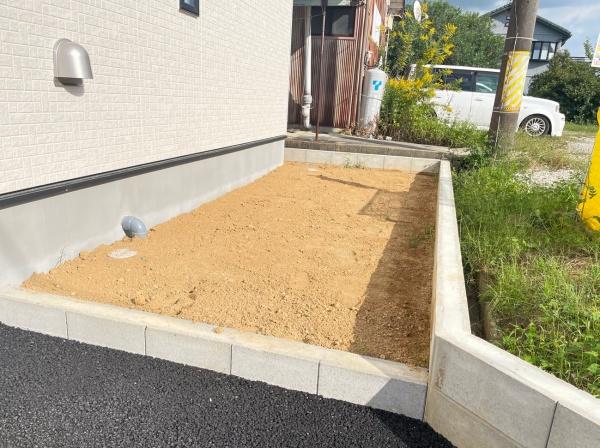 豊田市堤町第34号棟新築戸建全4棟(庭)