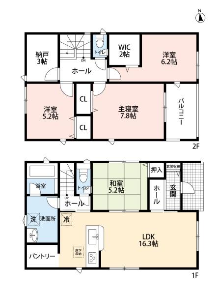 豊田市上丘町第11号棟新築戸建全3棟