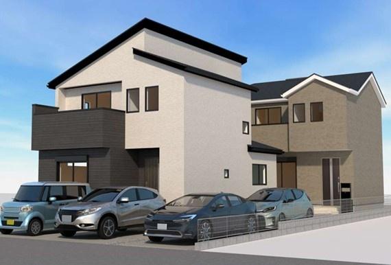 豊田市平山町3丁目第1期1号棟新築戸建全2棟