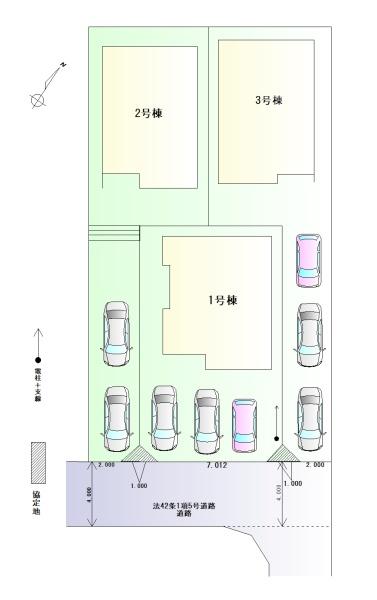 豊田市水源町1期1号棟新築戸建全3棟