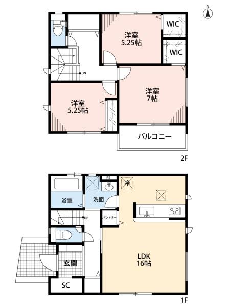 豊田市栄町1号棟　新築戸建全3棟