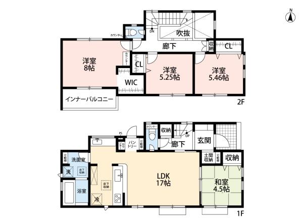 豊田市四郷町下古屋1号棟新築戸建全3棟