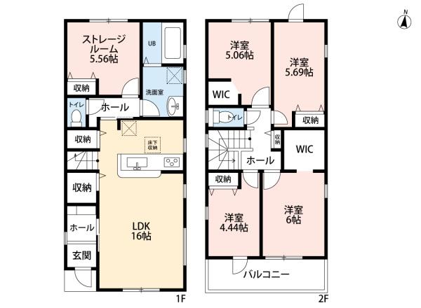 豊田市越戸町第22号棟新築戸建全2棟
