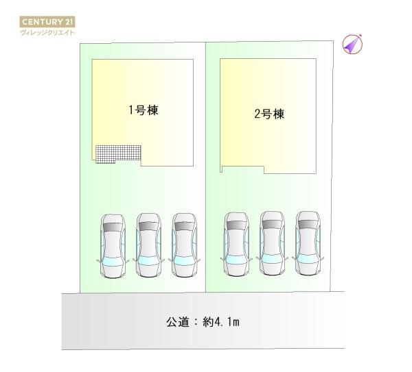 豊田市高岡本町南1号棟新築戸建　全2棟