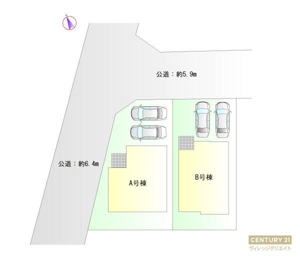 豊田市畝部東町2期B号棟　新築戸建全2棟