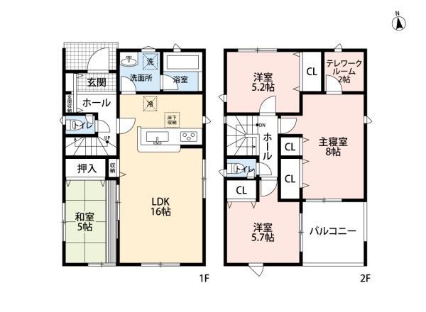 豊田市明和町第52号棟新築戸建全4棟