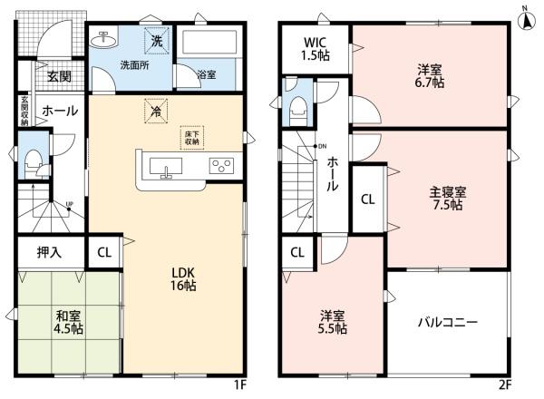 豊田市明和町第54号棟新築戸建全4棟