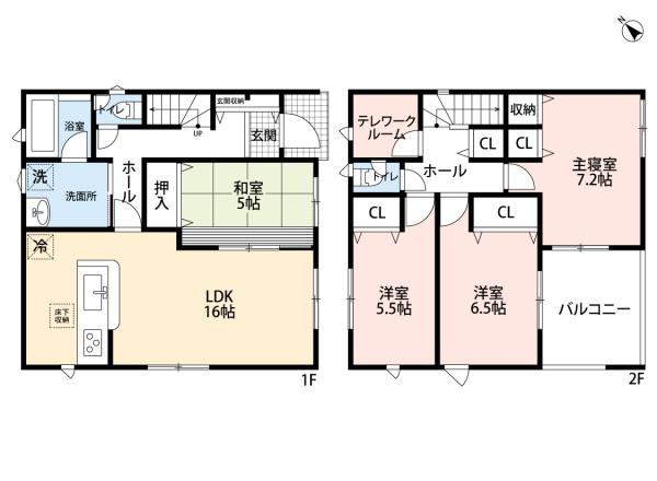 豊田市千足町第63号棟新築戸建全4棟
