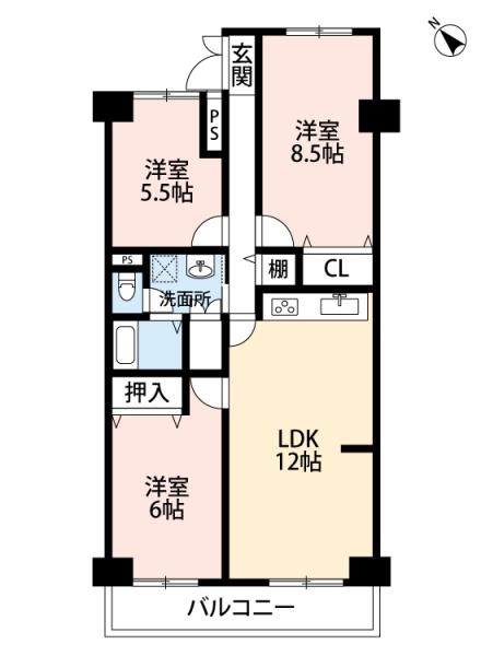 コープ野村八事402　中古マンション