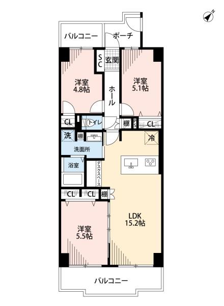 杁中スカイタウンA棟　中古マンション