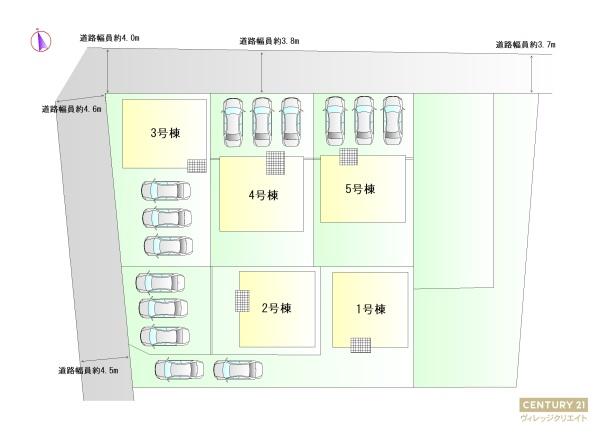 みよし市福田町第73号棟新築戸建全5棟