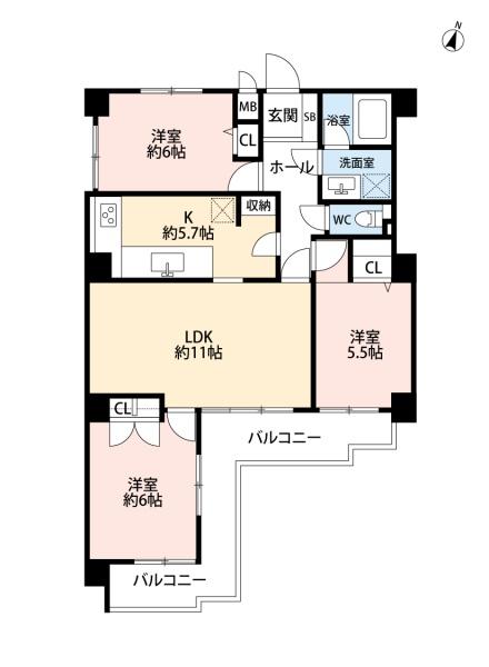 サンシティガーデンヒルズ不吹　中古マンション