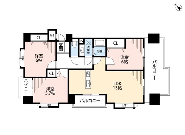 ダイアパレス上社第２中古マンション