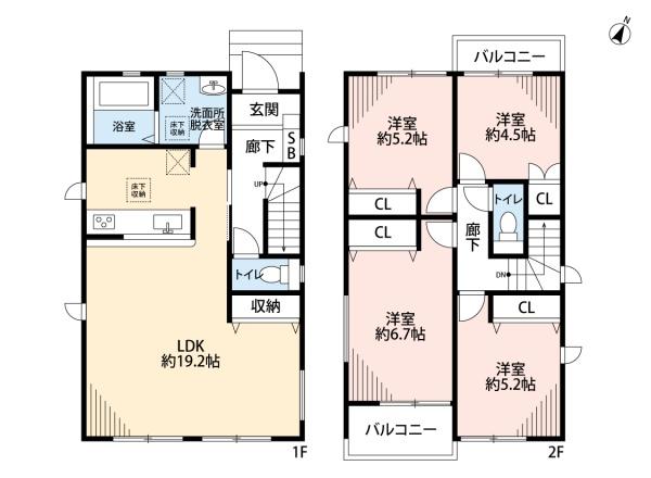 名古屋市北区池花町の中古一戸建て
