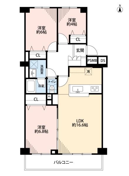 コープ野村新瑞橋B棟　中古マンション