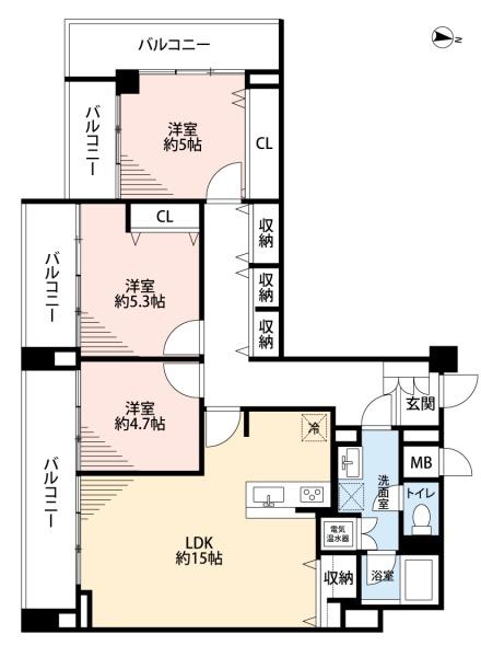 ハイツサンライズ　中古マンション