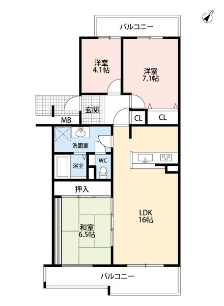 日進香久山杜の街106号棟　中古マンション