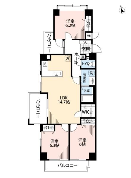 三旺マンション神丘公園　中古マンション