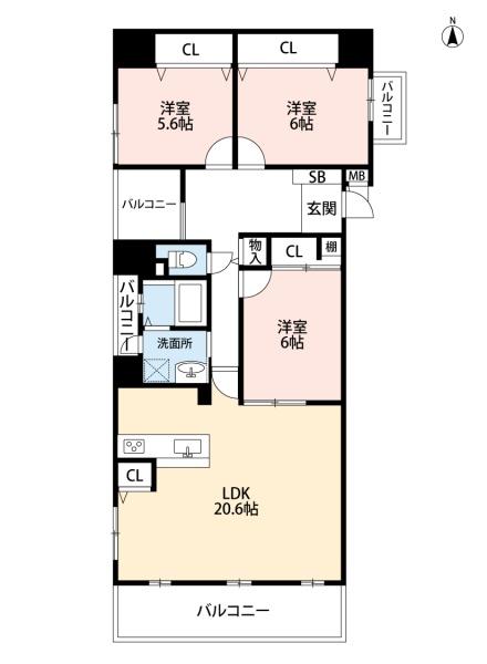 ネオグランデ大林　中古マンション