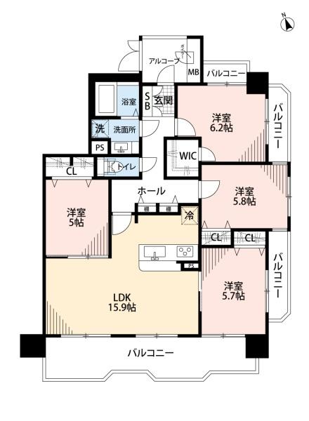 星ヶ丘グランドハイツ　中古マンション