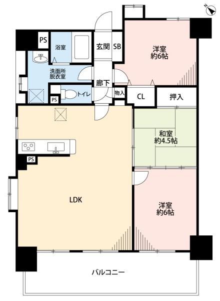 宝マンション小田井ウエスト　中古マンション