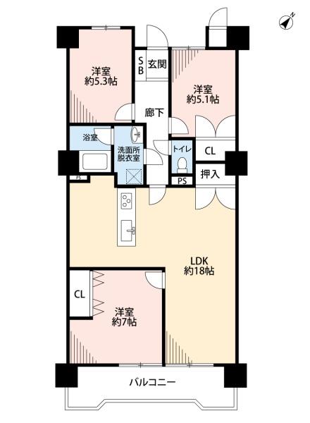シャトー浅山　中古マンション