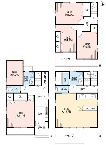 名古屋市中川区愛知町の中古一戸建て