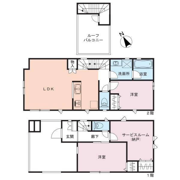 川崎市中原区市ノ坪の中古一戸建