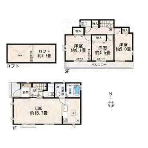 小平市学園東町の新築一戸建