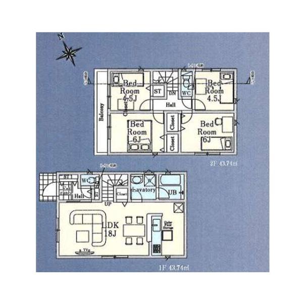 小平市上水新町２丁目の新築一戸建
