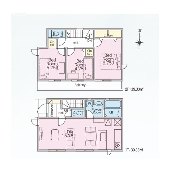 小平市仲町の新築一戸建