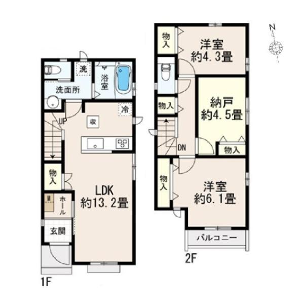小平市回田町の新築一戸建