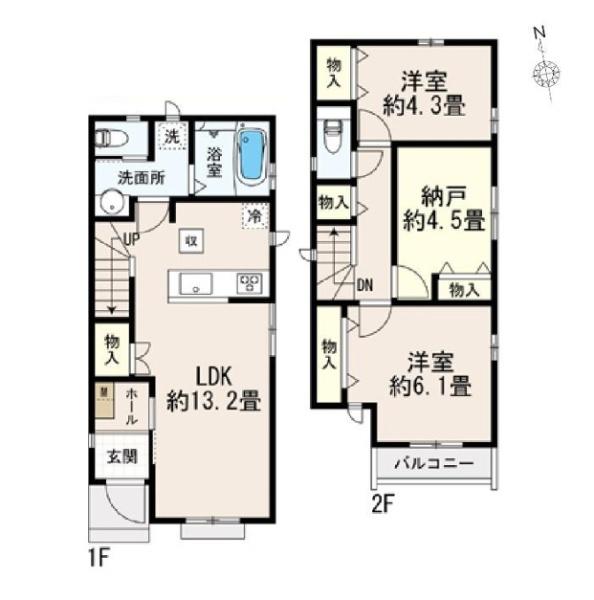 小平市回田町の新築一戸建